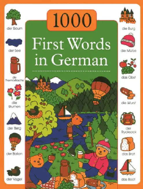 1000 First Words in German by Andrea Kenkmann