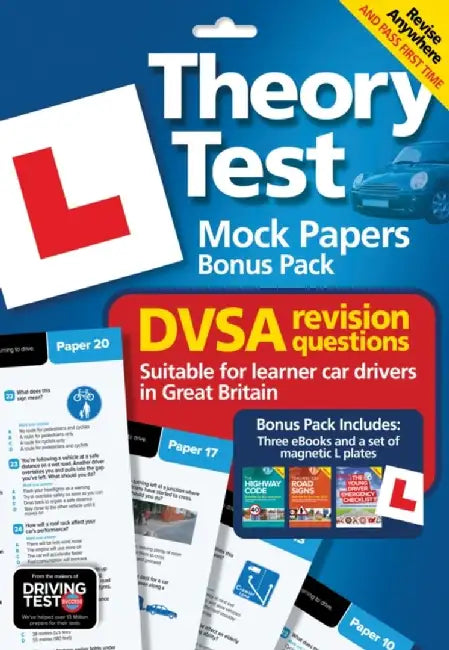 Theory Test Mock Papers Bonus Pack by Focus Multimedia Limited