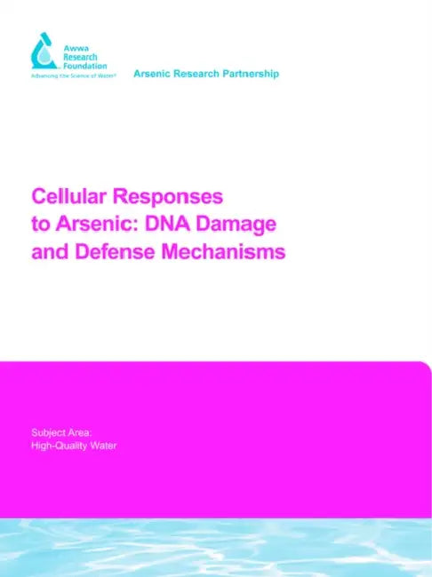 Cellular Responses to Arsenic: DNA Damage and Defense Mechanisms by X. Lee, M. Weinfeld