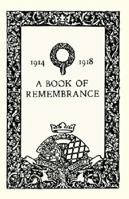 Book of Remembrance 1914 1918(watford Grammar School ) by Naval & Military Press