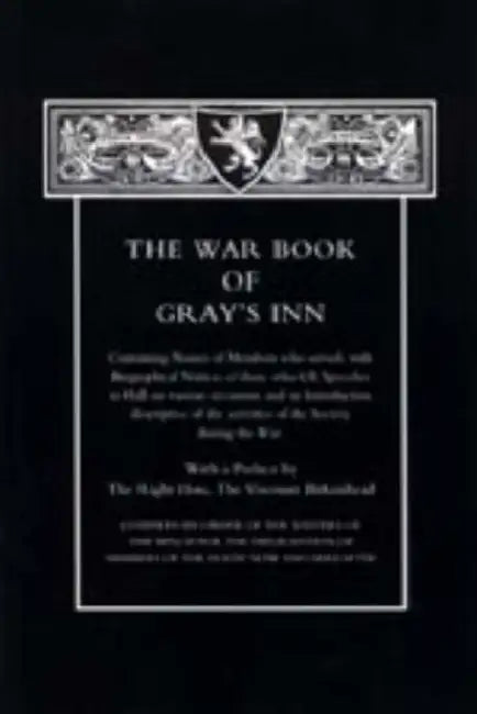 War Book of Gray's Inn by Naval &. Military Press