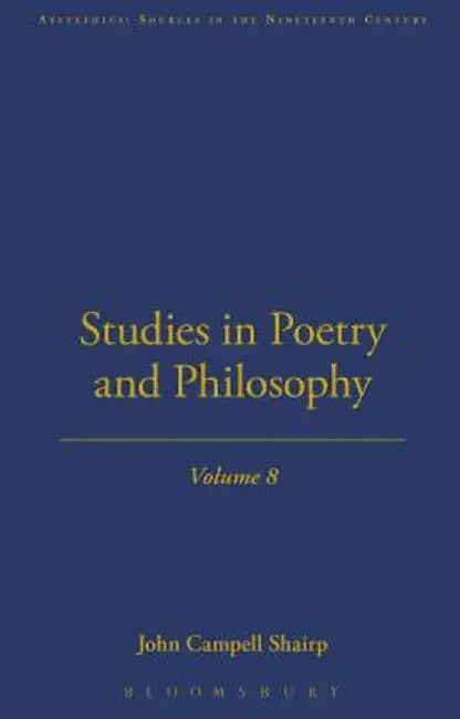 Studies in Poetry and Philosophy by William Sweet