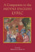 A Companion to the Middle English Lyric by Thomas G. Duncan, Alan J. Fletcher, Bernard O'Donoghue