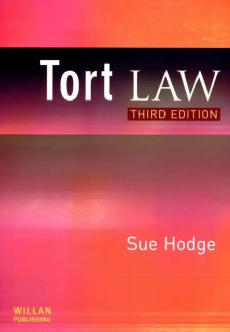 Tort Law by Hodge Sue