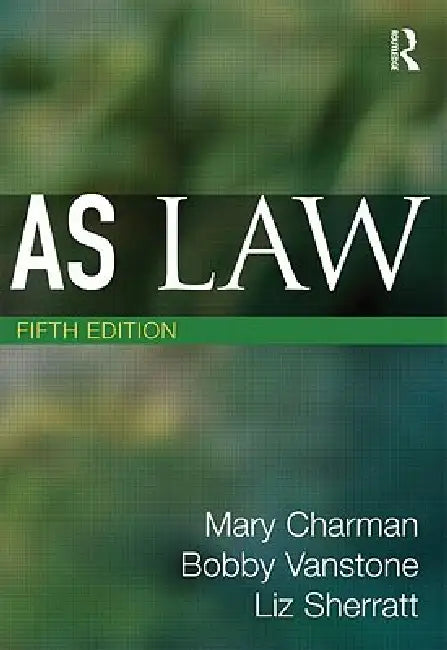 As Law by Mary Charman