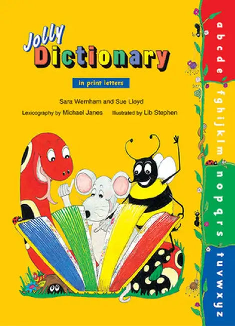 Jolly Dictionary in Print Letters by Sue Lloyd