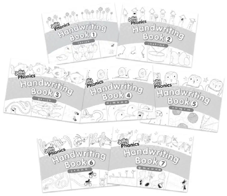 Jolly Phonics Handwriting Books Complete Set 17 by Sue Lloyd