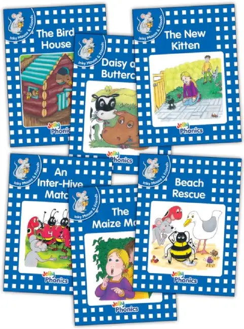 Jolly Phonics Readers, Inky & Friends, Level 4 by Sara Wernham