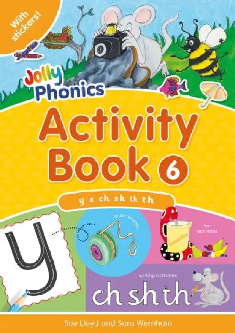 Jolly Phonics Activity Book 6 by Sara Wernham