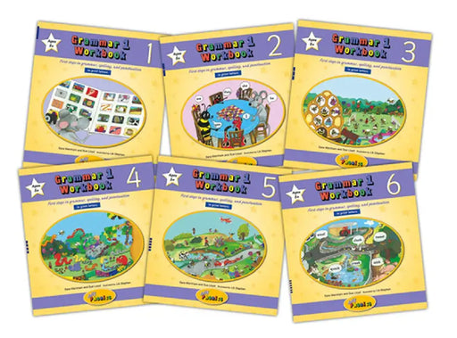 Grammar 1 Workbooks 1-6 (in Print Letters) by Sue Lloyd