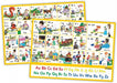 Jolly Phonics Letter Sound Wall Charts: In Print Letters