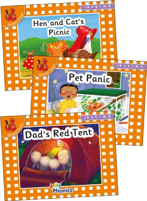 Jolly Phonics Orange Level Readers Set 2 by Louise Van-Pottelsberghe