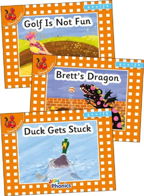 Jolly Phonics Orange Level Readers Set 3 by Louise Van-Pottelsberghe