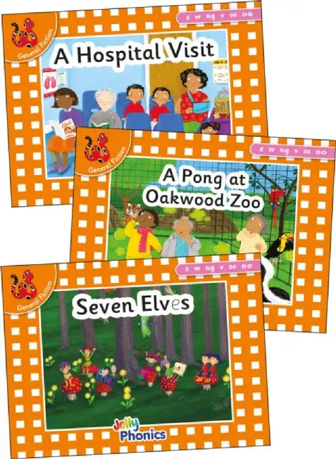 Jolly Phonics Orange Level Readers Set 5 by Louise Van-Pottelsberghe