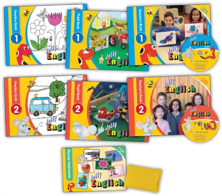 Jolly English Teacher's Kit (without puppets) by Tessa Lochowski