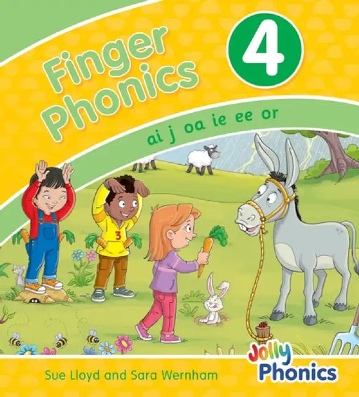 Finger Phonics Book 4 by Sara Wernham