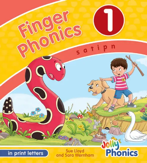 Finger Phonics Book 1: In Print Letters (American English Edition) by Sara Wernham