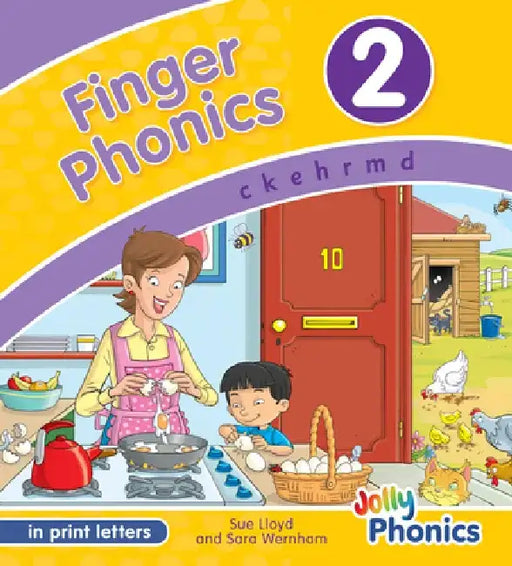 Finger Phonics Book 2: In Print Letters (American English Edition) by Sara Wernham
