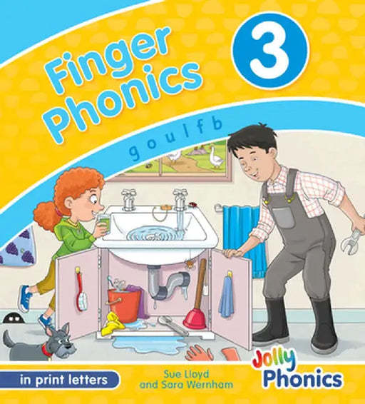 Finger Phonics Book 3: In Print Letters (American English Edition) by Sara Wernham