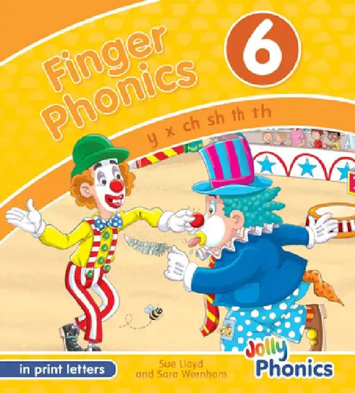 Finger Phonics Book 6: In Print Letters (American English Edition) by Sara Wernham