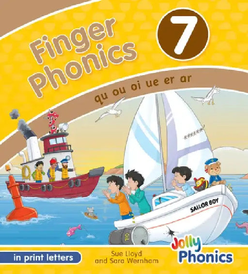 Finger Phonics Book 7: In Print Letters (American English Edition) by Sara Wernham