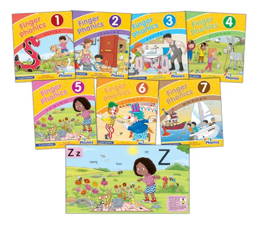 Finger Phonics Books 1-7: In Print Letters (American English Edition) by Sue Lloyd