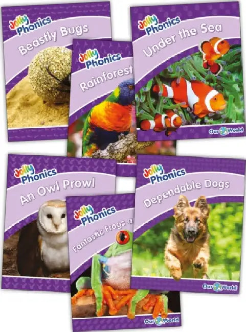 Jolly Phonics Readers Level 5, Our World