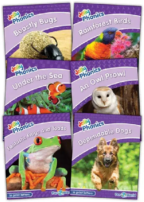 Jolly Phonics Readers Level 5, Our World: In Print Letters (Ae) by Louise Van-Pottelsberghe