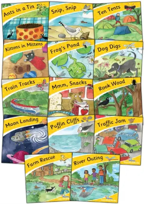 Jolly Phonics Little Word Books by Sara Wernham