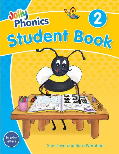 Jolly Phonics Student Book 2: In Print Letters (American English Edition) by Sara Wernham