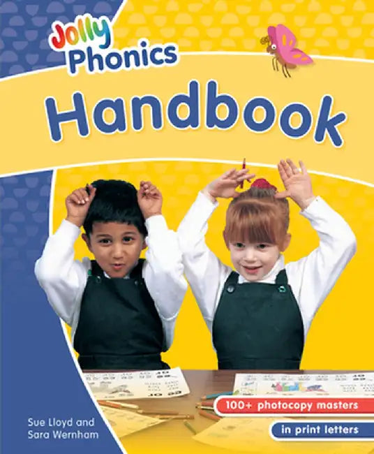 Jolly Phonics Handbook: In Print Letters (American English Edition) by Sue Lloyd