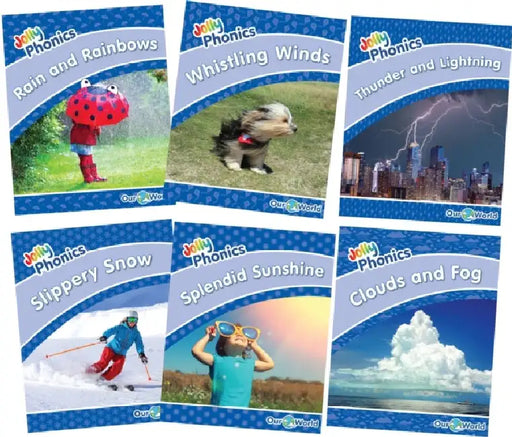 Jolly Phonics Readers Level 4, Our World, Complete Set by Louise Van-Pottelsberghe
