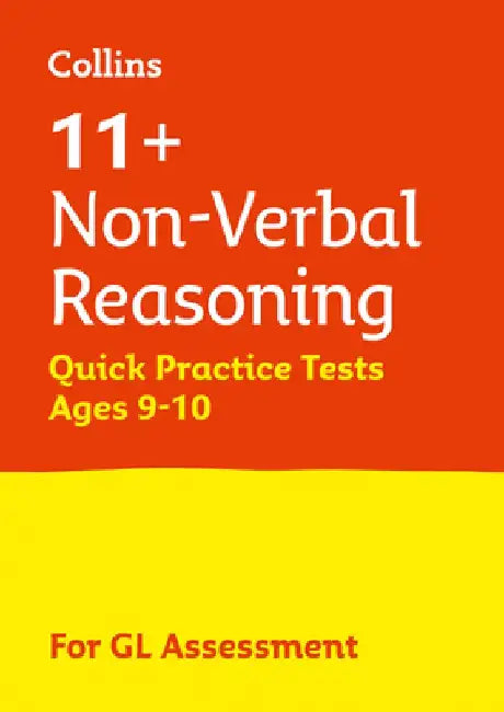 Letts 11+ Success - 11+ Non-Verbal Reasoning Quick Practice Tests Age 9-10 for the Gl Assessment Tests by Collins Uk