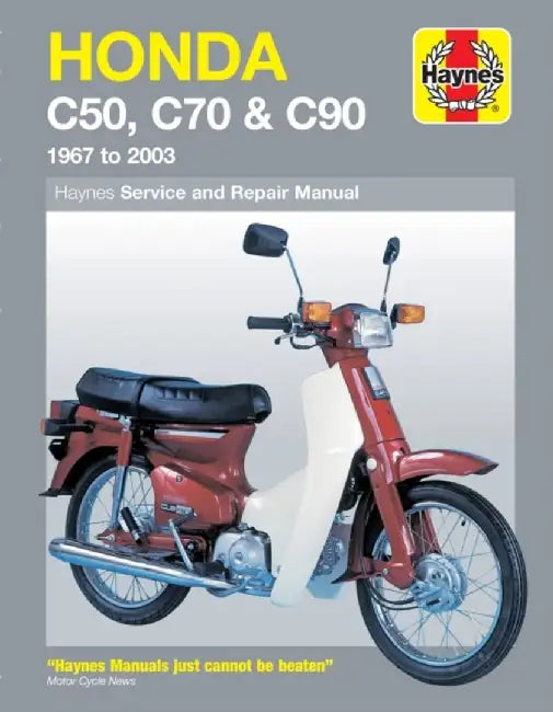 Honda C50, C70 & C90: 1967 to 2003 by Bleach, Mervyn