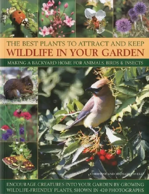 The Best Plants to Attract and Keep Wildlife in Your Garden: Making a Backyard Home for Animals, Birds & Insects, Encourage Creatures Into Your Garden by Christine Lavelle