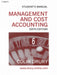 Management And Cost Accounting: Student's Manual by Colin Drury
