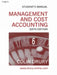 Management And Cost Accounting: Student's Manual by Colin Drury