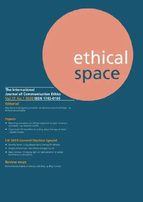 Ethical Space Vol.17 Issue 1 by Richard Lance Keeble