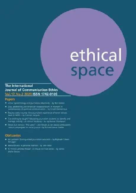 Ethical Space Vol.17 Issue 2 by Richard Lance Keeble