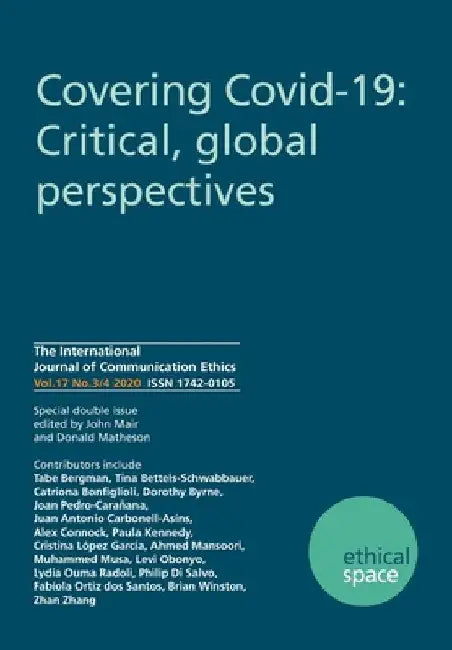 Ethical Space Vol.17 Issue 3/4 by John Mair