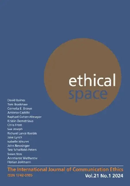 Ethical Space Vol. 21 Issue 1 by Donald Matheson
