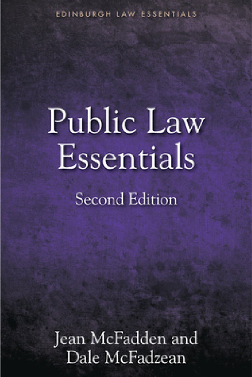 Public Law Essentials by Jean McFadden, Dale McFadzean