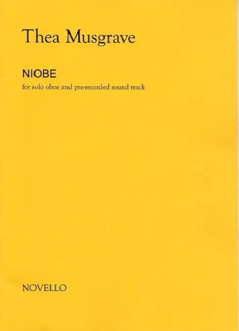 Thea Musgrave: Niobe by Not Available (NA)