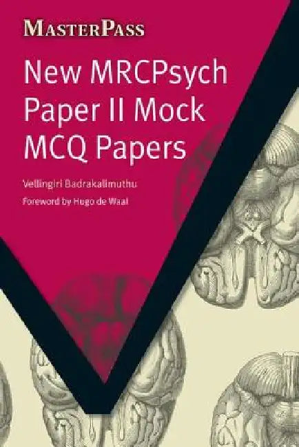New Mrcpsych Paper II Mock McQ Papers by Vellingiri Badrakalimuthu