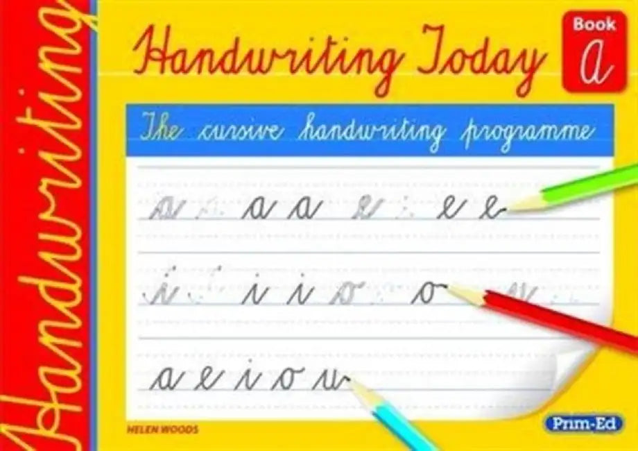 Handwriting Today Book A by Helen Woods