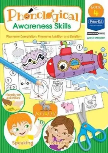 Phonological Awareness Skills Book 4 by Prim-Ed Publishing