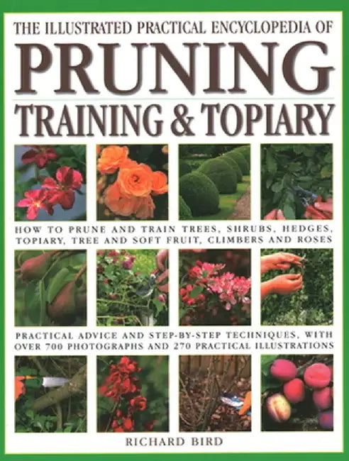Illustrated Practical Encyclopedia of Pruning, Training and Topiary: How to Prune and Train Trees, Shrubs, Hedges, Topiary, Tree and Soft Fruit, Climb by Richard Bird