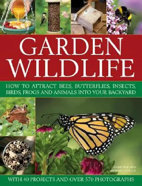 Garden Wildlife: How to Attract Bees, Butterflies, Insects, Birds, Frogs and Animals Into Your Backyard by Michael Lavelle
