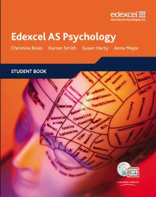 Edexcel AS Psychology Student Book + ActiveBook with CDROM by Christine Brain