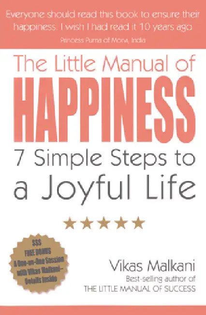 The Little Manual of Happiness by Vikas Malkani